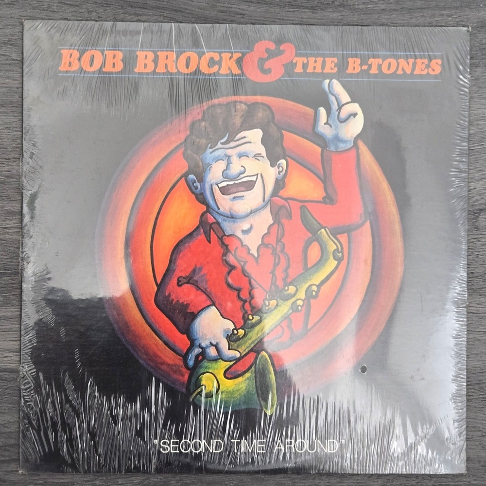 Bob Brock and The B-Tones Second Time Around Vinyl LP Vintage Michigan Polka